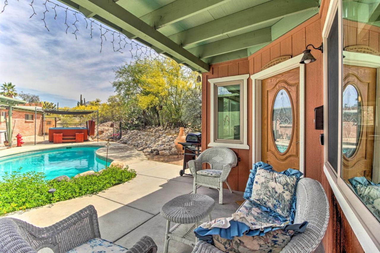 Lovely Tucson Home With Private Pool And Hot Tub! Exterior foto